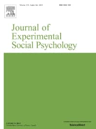 Subscribe to Journal of Experimental Social Psychology 0022 1031