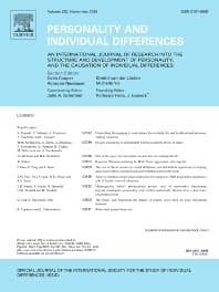 Personality and Individual Differences