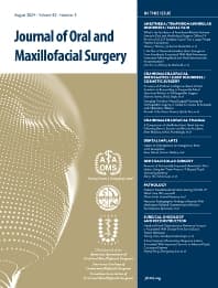 Subscribe to Journal of Oral and Maxillofacial Surgery 0278 2391