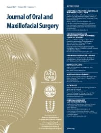 Journal of Oral and Maxillofacial Surgery