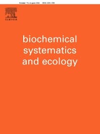 Biochemical Systematics and Ecology