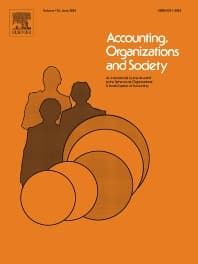 Accounting, Organizations and Society