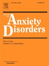 Journal of Anxiety Disorders