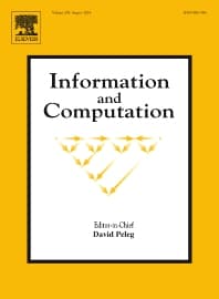 Information and Computation