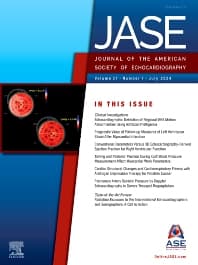 Journal of the American Society of Echocardiography