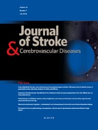 Journal of Stroke & Cerebrovascular Diseases
