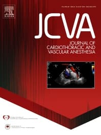 Journal of Cardiothoracic and Vascular Anesthesia