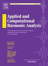 Applied and Computational Harmonic Analysis