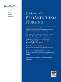Journal of PeriAnesthesia Nursing
