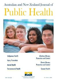 Australian and New Zealand Journal of Public Health