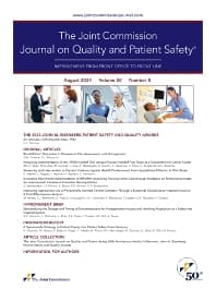 The Joint Commission Journal on Quality and Patient Safety