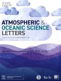 Atmospheric and Oceanic Science Letters