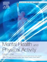 Mental Health and Physical Activity
