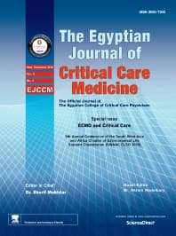 The Egyptian Journal of Critical Care Medicine