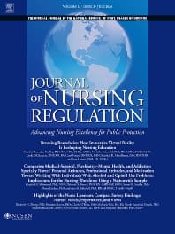 Journal of Nursing Regulation