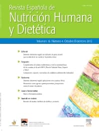 Revista Española de Nutrición Humana y Dietética