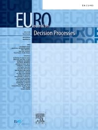 EURO Journal on Decision Processes