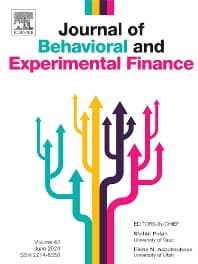 Journal of Behavioral and Experimental Finance