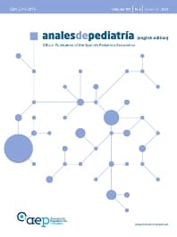 Anales de Pediatría (English Edition)