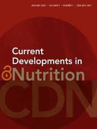 Current Developments in Nutrition