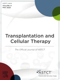 Image - Transplantation and Cellular Therapy