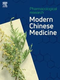 Pharmacological Research - Modern Chinese Medicine