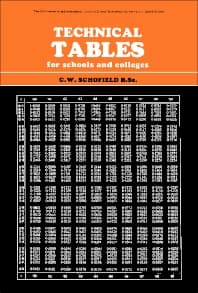 Technical Tables for Schools and Colleges