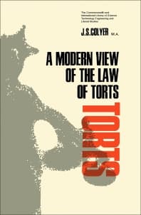 A Modern View of the Law of Torts