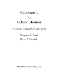 Cataloguing for School Libraries