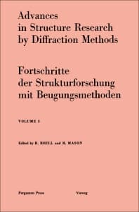 Advances in Structure Research by Diffraction Methods