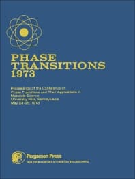 Phase Transitions - 1973