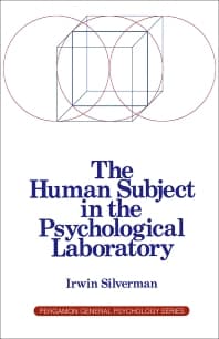 The Human Subject in the Psychological Laboratory