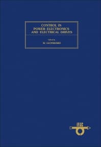Control in Power Electronics and Electrical Drives