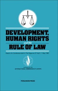 Development, Human Rights and the Rule of Law