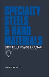 Specialty Steels and Hard Materials