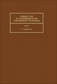 Energy Use in Transportation Contingency Planning