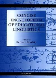 Concise Encyclopedia of Educational Linguistics