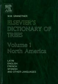 Elsevier's Dictionary of Trees
