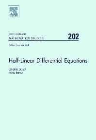 Half-Linear Differential Equations