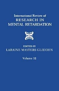 International Review of Research in Mental Retardation