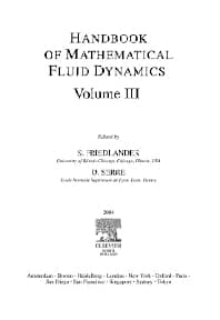 Handbook of Mathematical Fluid Dynamics