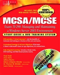 MCSA/MCSE Managing and Maintaining a Windows Server 2003 Environment (Exam 70-290)