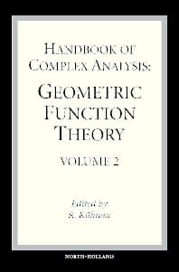 Handbook of Complex Analysis