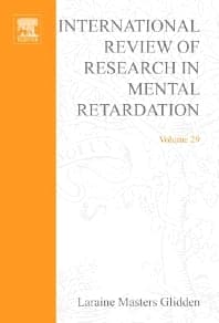 International Review of Research in Mental Retardation