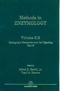 Sphingolipid Metabolism and Cell Signaling, Part B