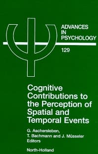 Cognitive Contributions to the Perception of Spatial and Temporal Events