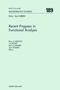 Recent Progress in Functional Analysis