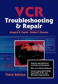 VCR Troubleshooting and Repair