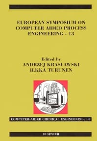 European Symposium on Computer Aided Process Engineering - 13