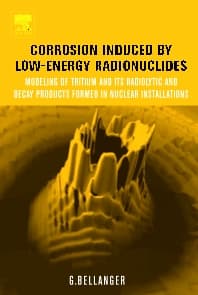 Corrosion Induced by Low-Energy Radionuclides